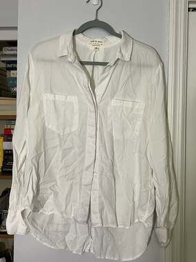 Cloth & Stone Long Sleeve Button-Down Utility Shirt